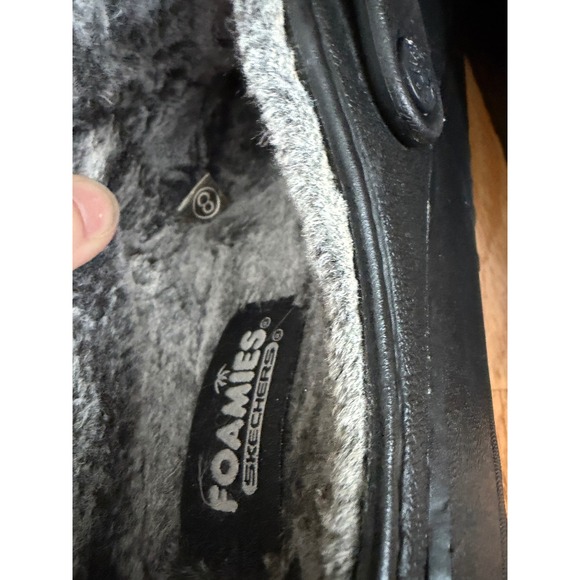Skechers Foamies Cali Breeze Lined Clog Womens Slip On Size 8 Black - Picture 6 of 7